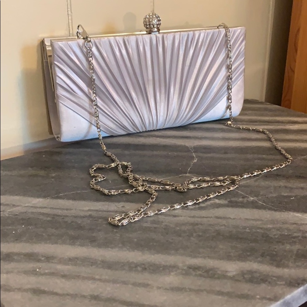 Silver Clutch